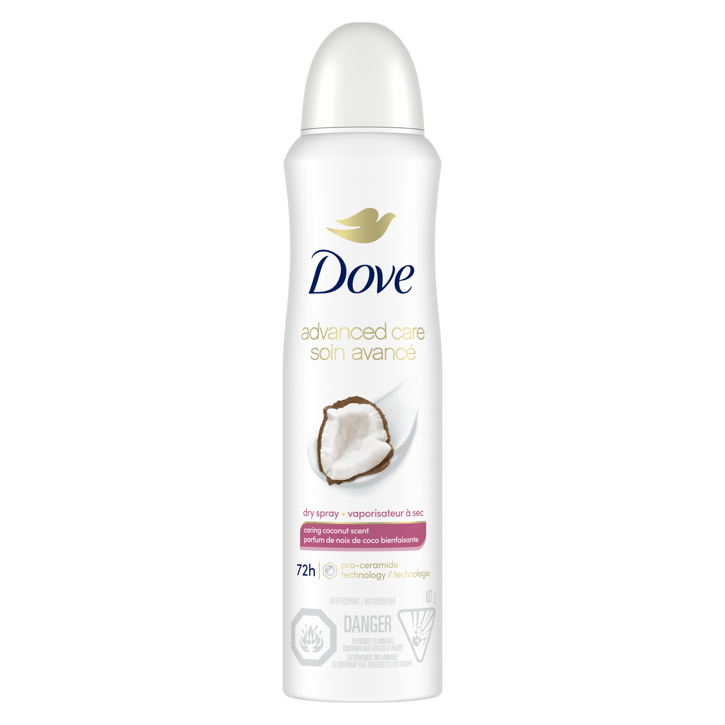 DOVE DEOD COCONUT SPRAY F/W 150 ML