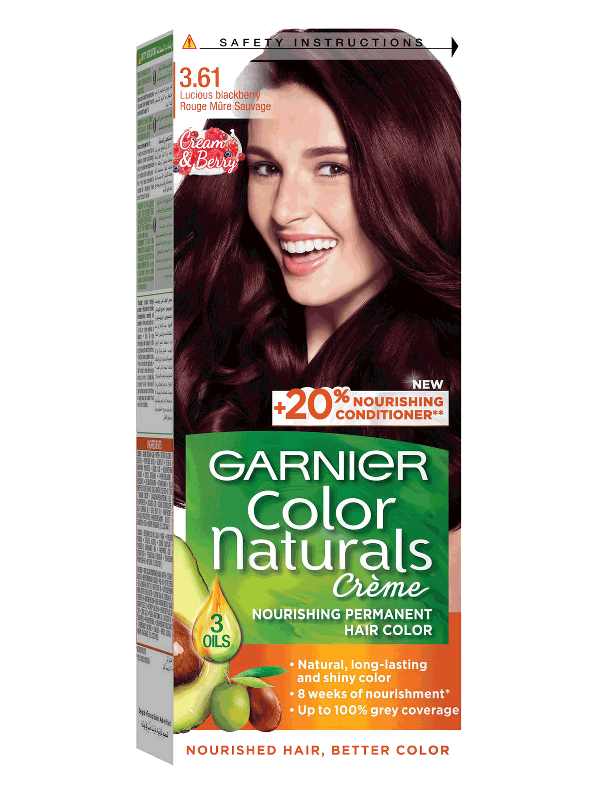 GARNIER COLOR 3.61 LUCIOUS BLACKBERRY