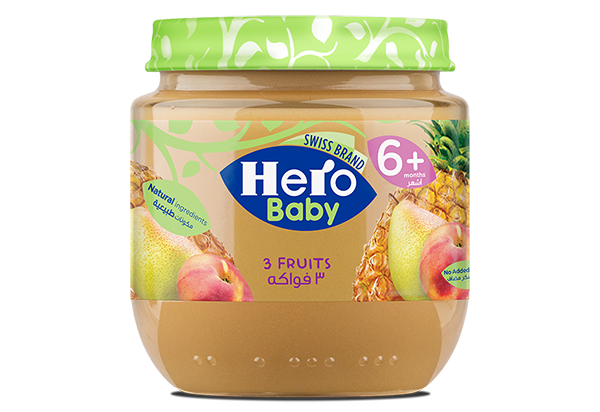 HERO BABY 3 FRUITS JAR