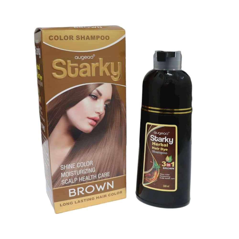 Starky shampoo brown color