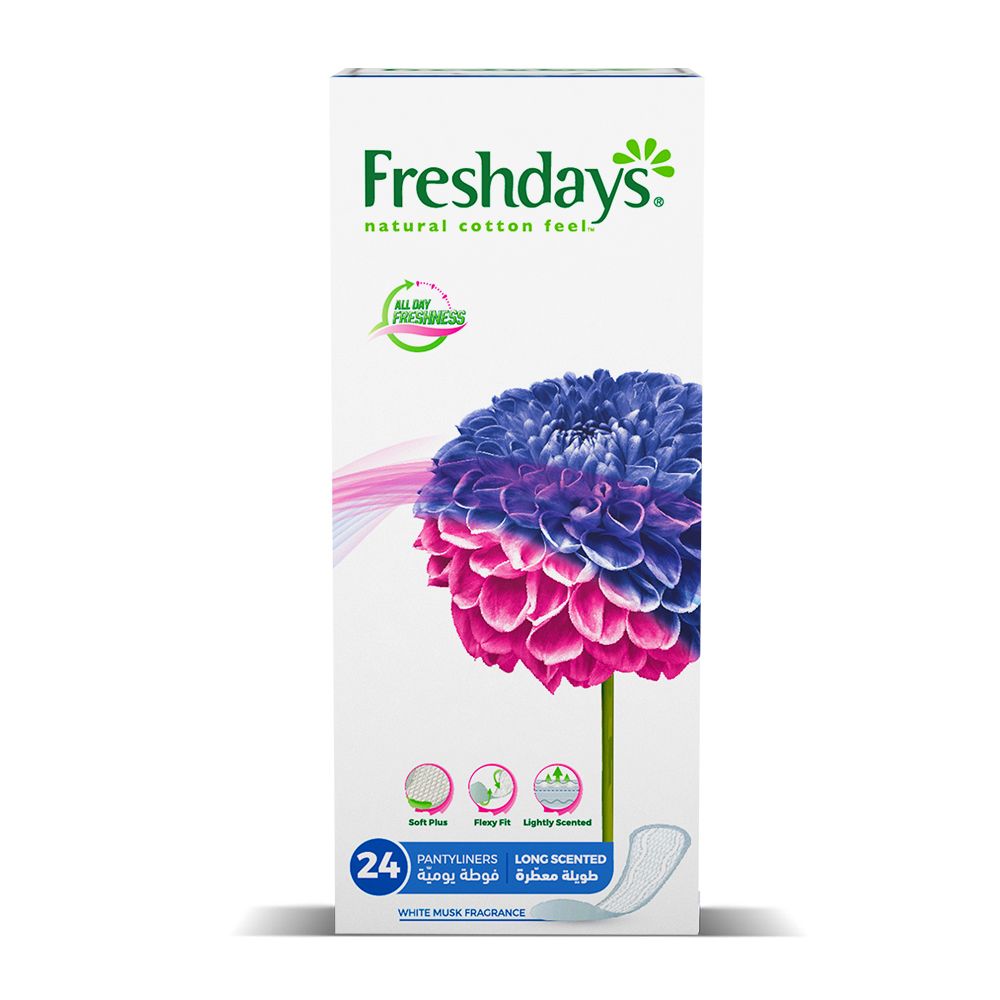 FRESHDAYS PANTYLINER LONG 24PCS