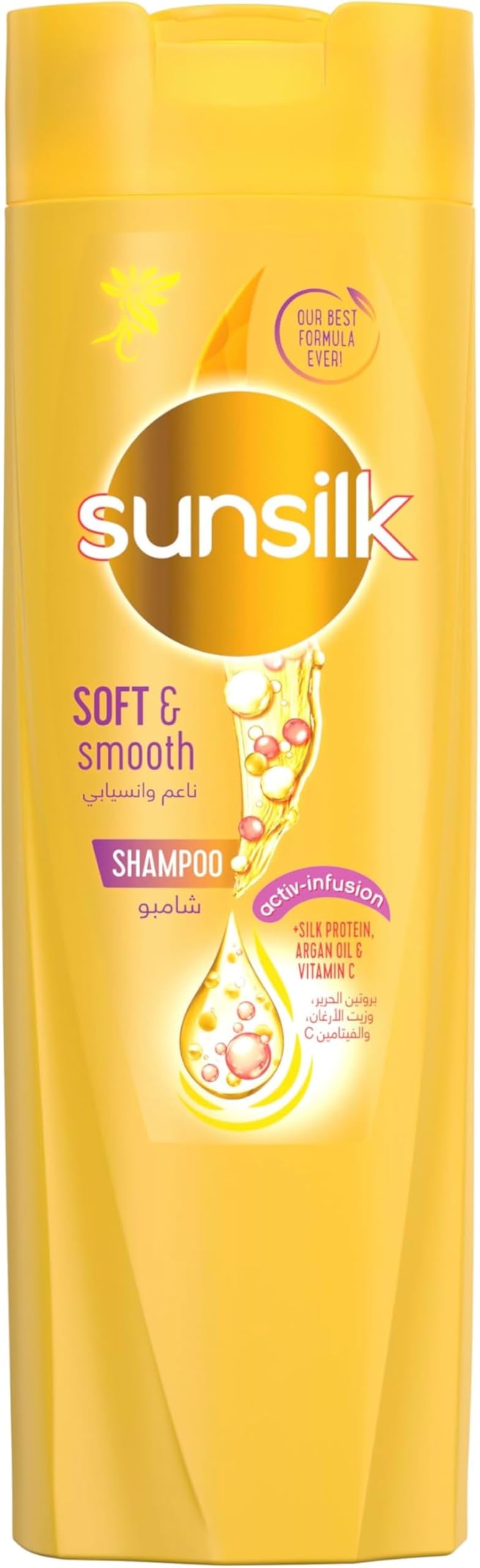 SUNSILK SHAMPOO SOFT&SMOOTH 180ML عرض