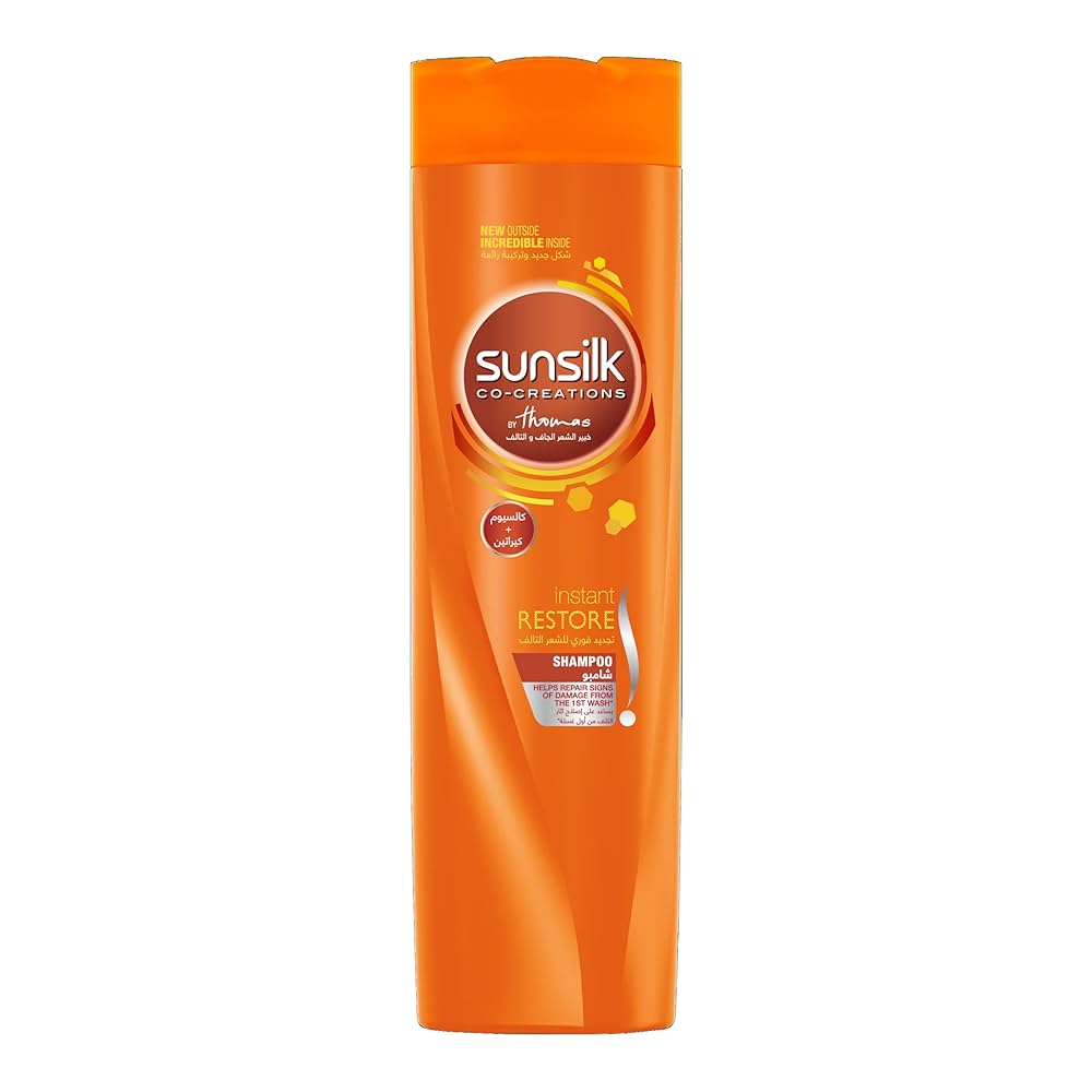 SUNSILK SHAMPOO RESTORE 180ML عرض