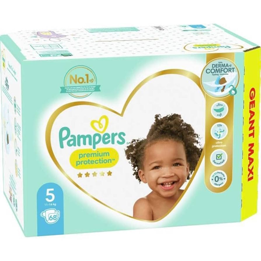 pampers premium 5 68 diapers