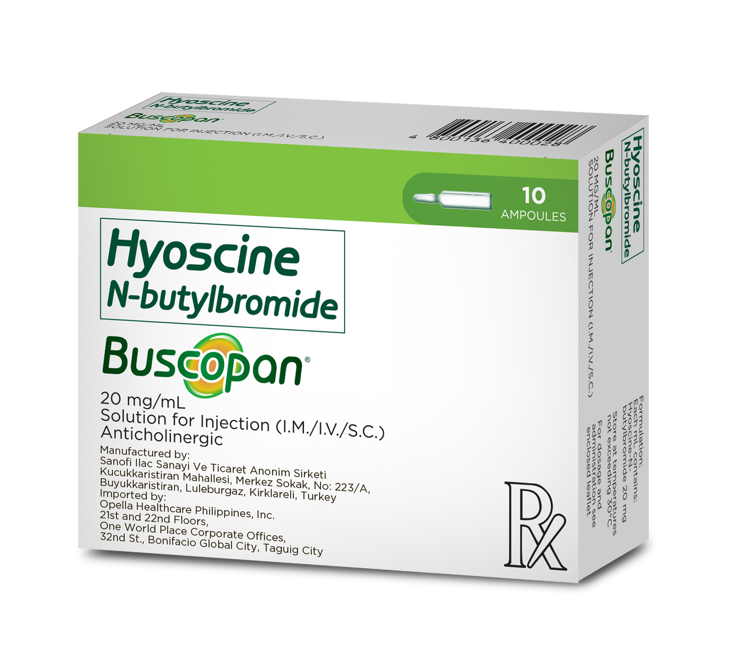 BUSCOPAN AMP
