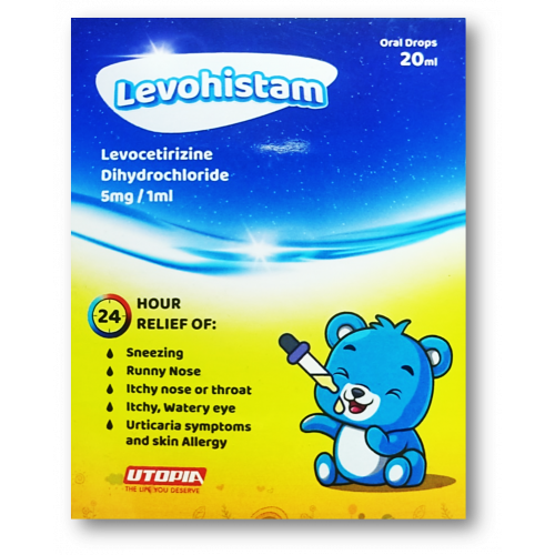 LEVOHISTAM 5 MG/1ML ORAL DROPS 20 ML