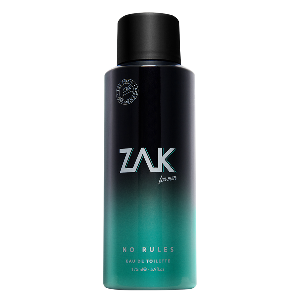 ZAK BODY SPLASH NO RULES 175ML