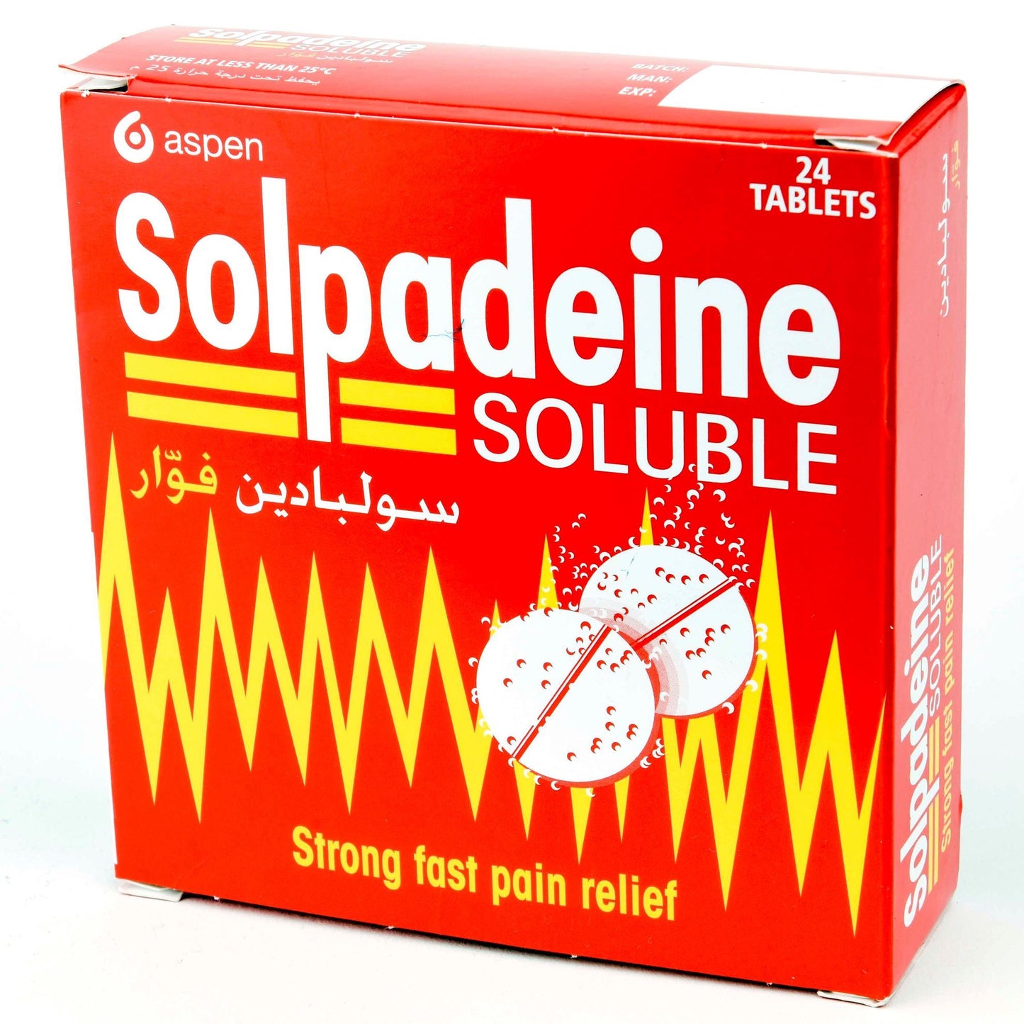 $ SOLPADEIN EFF 24 TAB imp