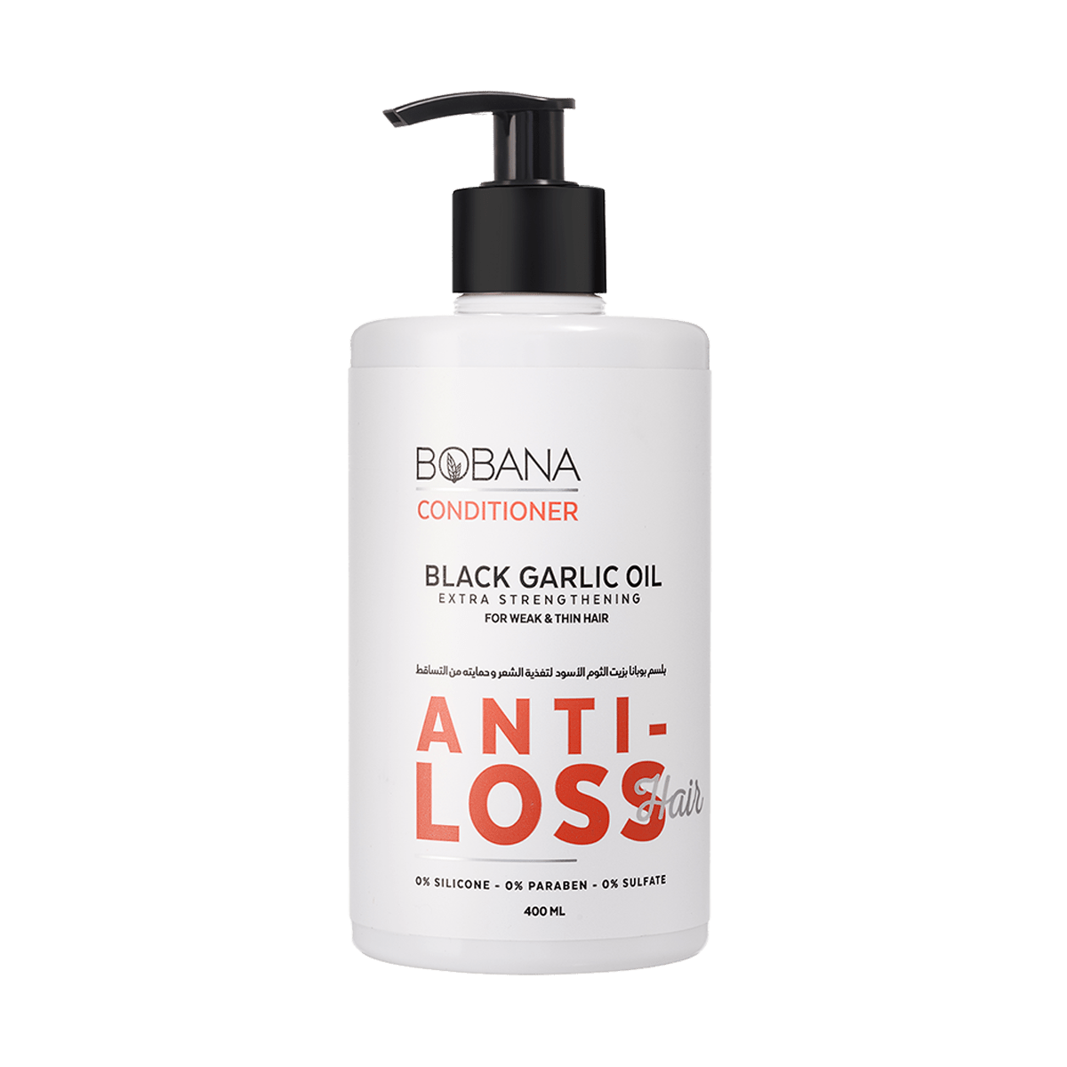 BOBANA CONDITIONER BLACK GARLIC OIL 400 ML