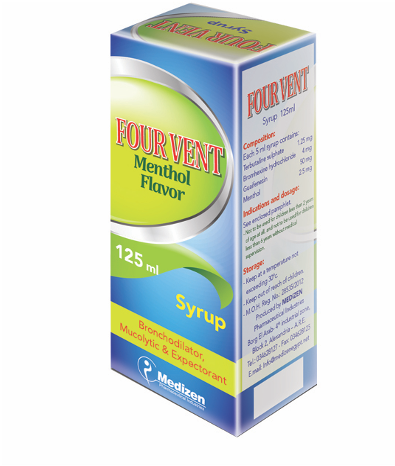 FOUR VENT SYRUP 125 ML