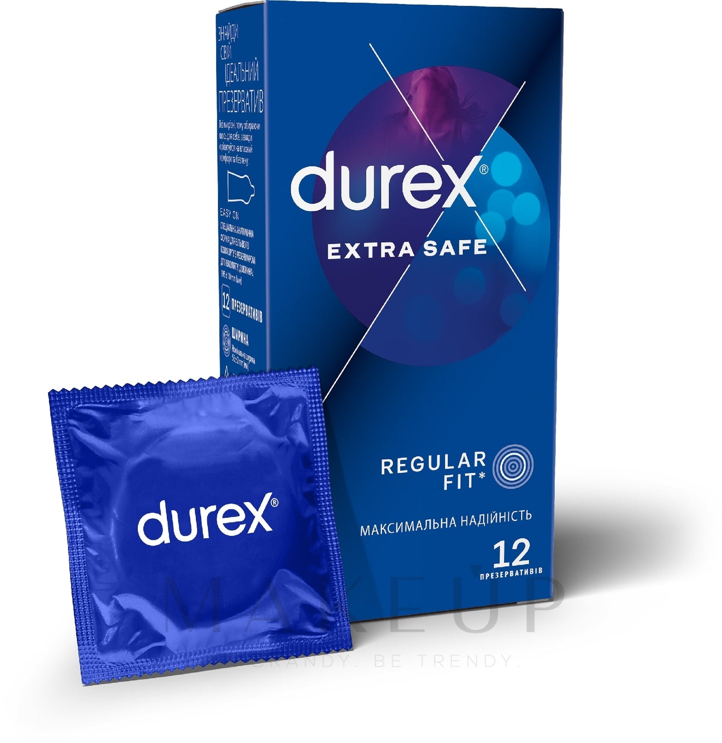 DUREX. EXTRA SAFE 12 CONDOMS