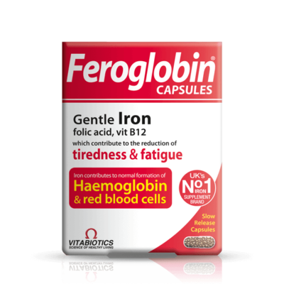 # FEROGLOBIN ( IRONZINC ) B12 30 CAP IMP
