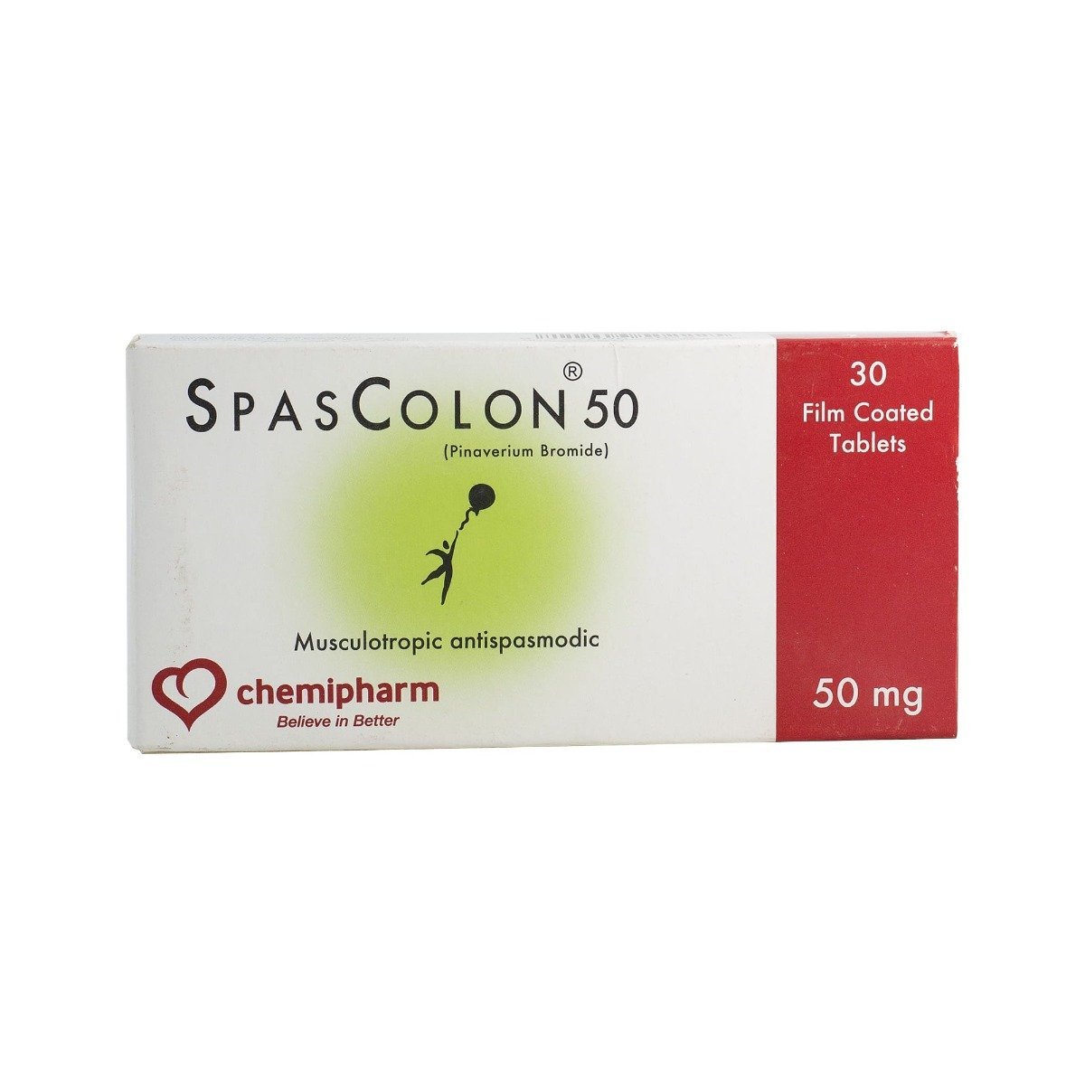 SPASCOLON 50MG 30TAB