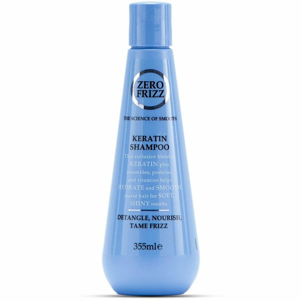 ZERO FRIZZ SHAMPOO KERATIN 355MLE