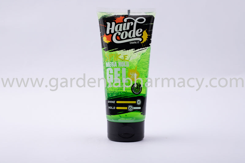 HAIR CODE GEL MEGA HOLD 160ML