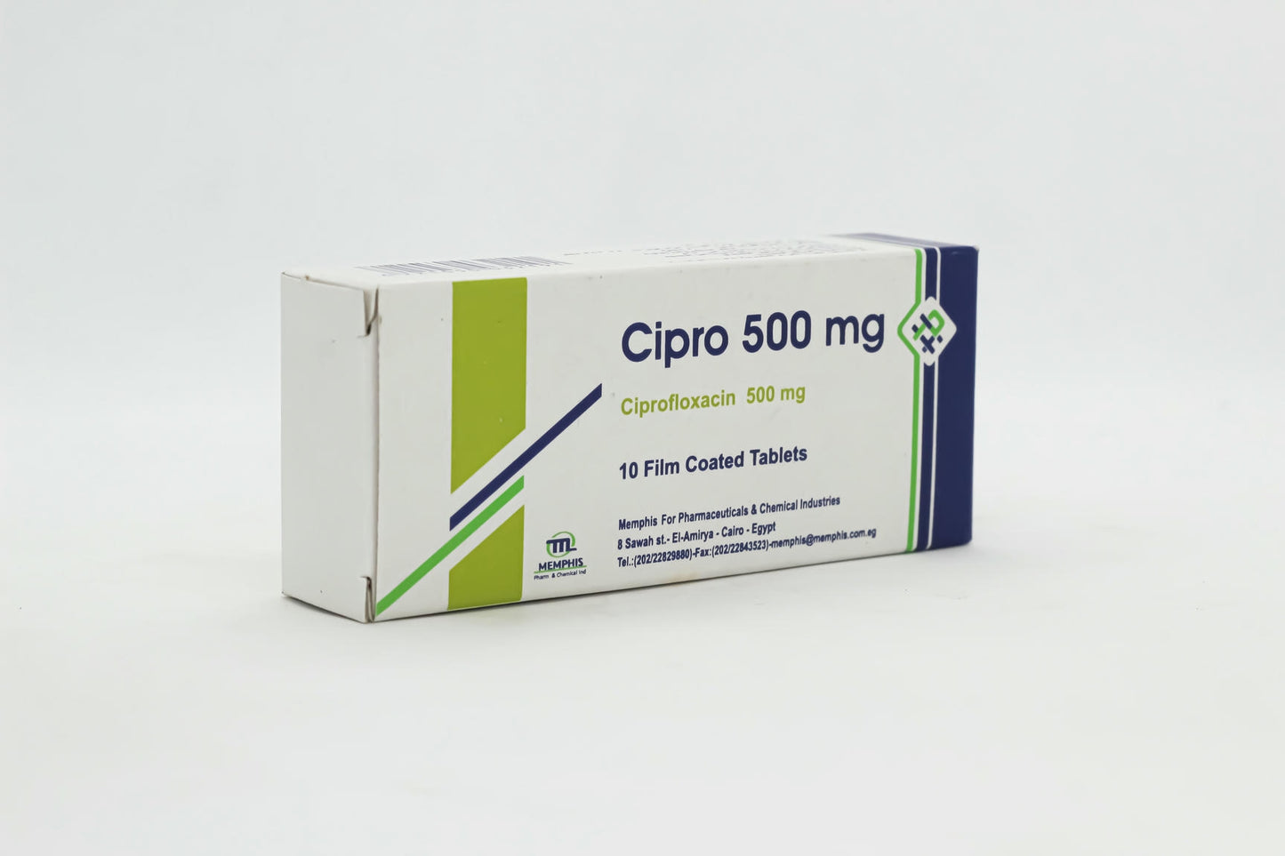 سيبرو 500 مجم 10 أقراص