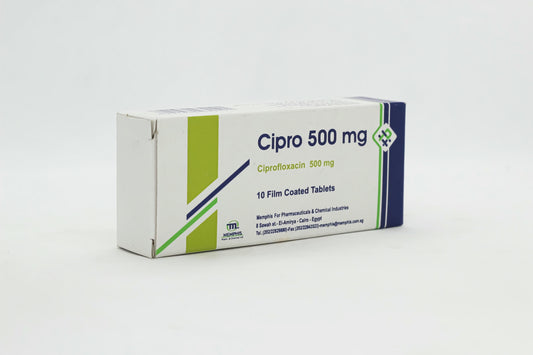 سيبرو 500 مجم 10 أقراص