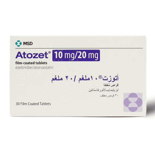 أتوزيت 10 ملغ/20 ملغ 30 قرصًا