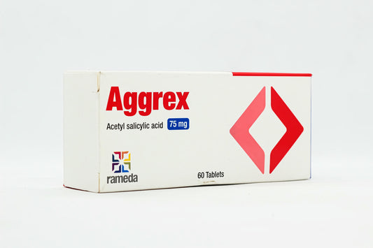 AGGREX 75 MG 60 TAB