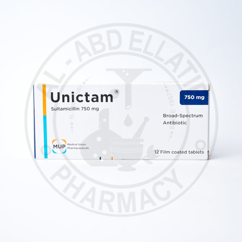 UNICTAM 750 MG 12 TAB