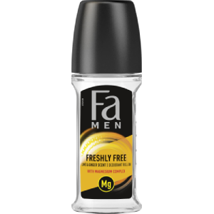 FA MEN FRESHLY FREE LIME ROLL 50ML