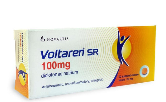 VOLTAREN SR 100 MG 20 TAB