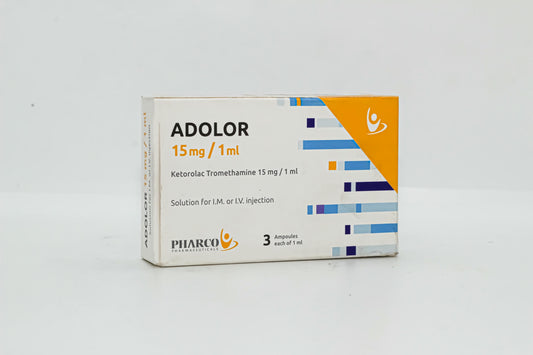 ADOLOR 15MG AMP