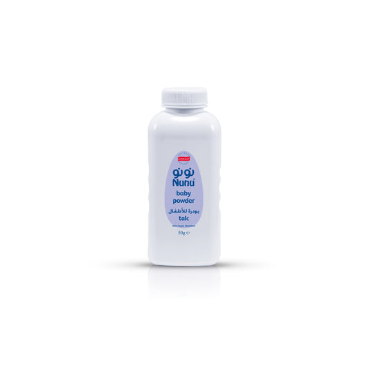 NUNU WHITE BABY POWDER 50G