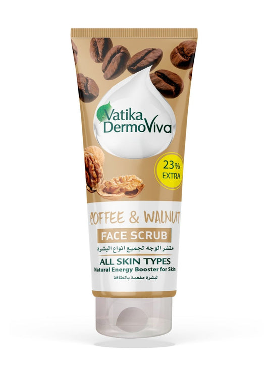 VATIKA DERMOVIVA FACE SCRUB COFFE & WALNUT