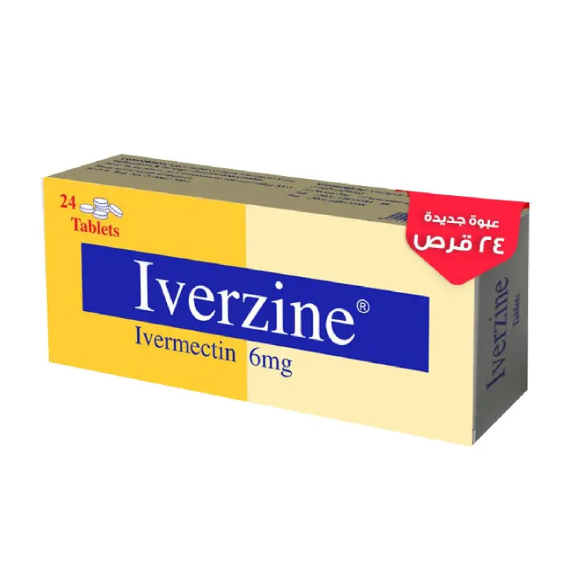 إيفيرزين 24 قرصًا 6 ملغ