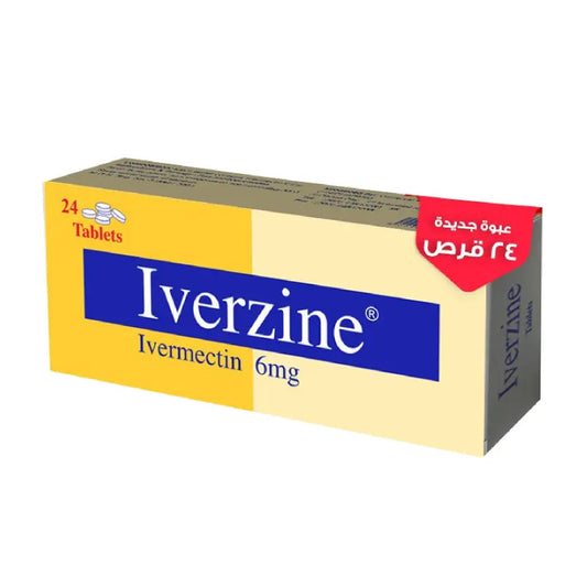 إيفيرزين 24 قرصًا 6 ملغ