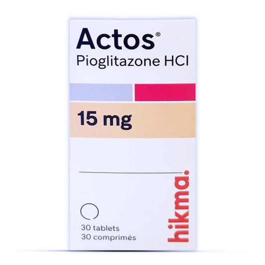 ACTOS 15 MG 30 TAB