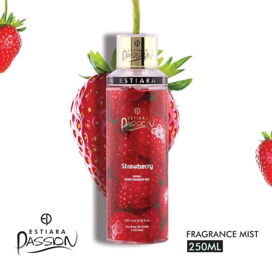 معطر جسم إستيارا برائحة الفراولة 250 مل