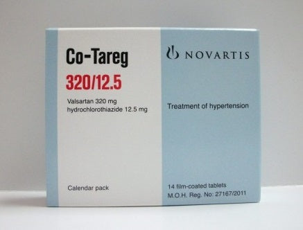 CO TAREG 320/12.5 MG 14 TAB