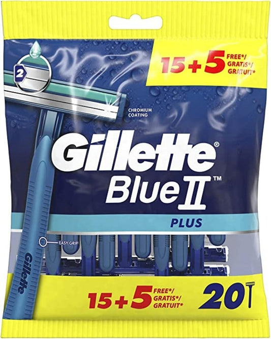 M.O GILLETTE BLUE 2 PLUS 15 +5