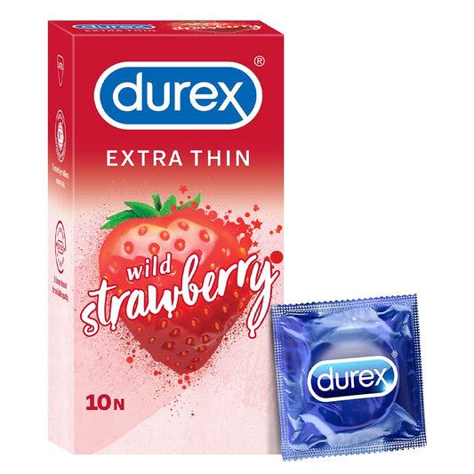 DUREX extra thin strawberry 3condoms