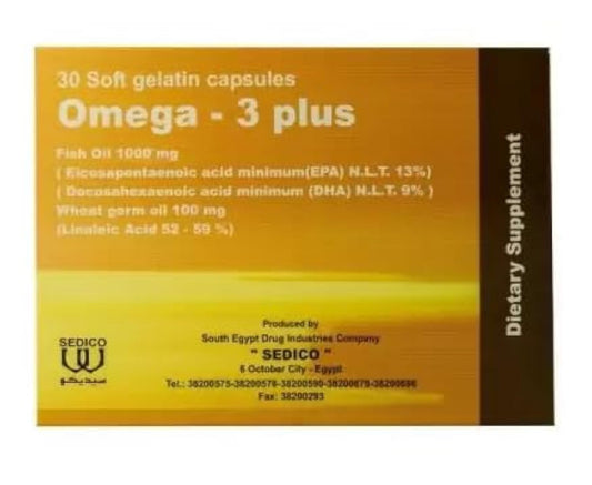 OMEGA - 3 PLUS 30 CAP