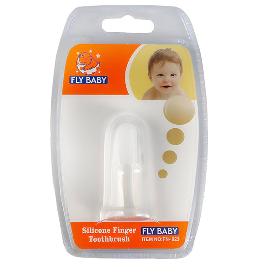 M.O FLY BABY SILICONE FINGER TOOTHBRUSH