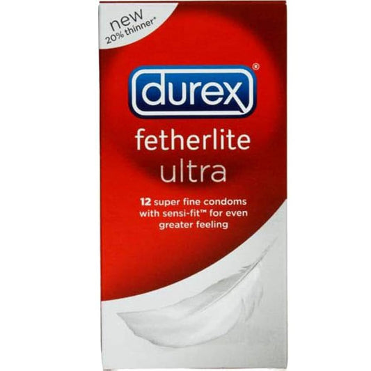 DUREX. FETHERLITE ULTRA 12 CONDOMS