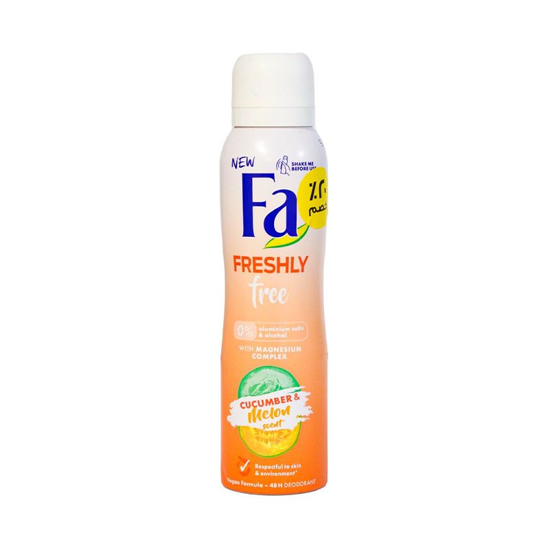 بخاخ مزيل العرق FA FRESHLY FREE 150 مل