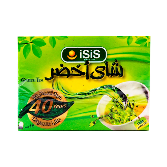 شاي إيزيس الأخضر 12 فلتر