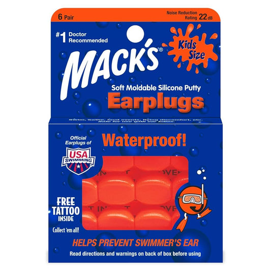 EARPLUGS 6 PAIR سدادات اذن سيلكون للاطفال