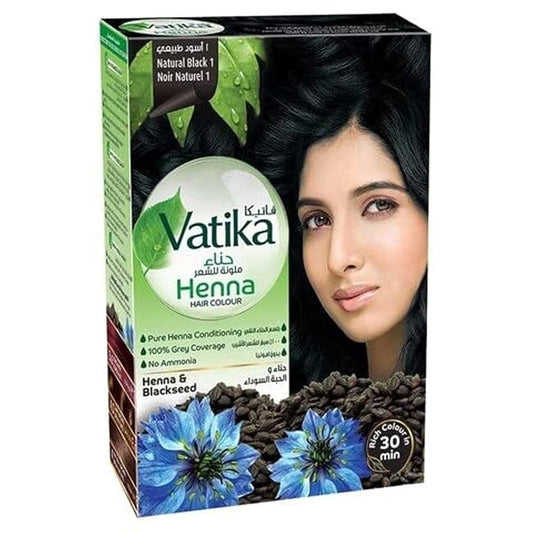 Vatika Henna اسود طبيعى 1