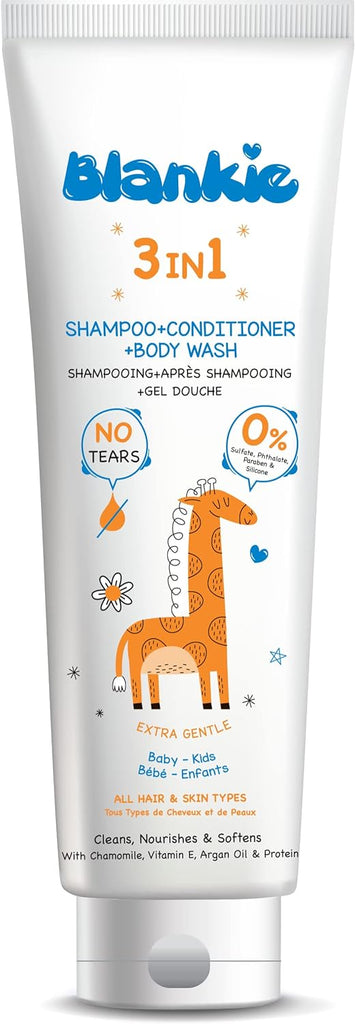 BLANKIE 3IN1 SH+COND+BODY WASH 200ML
