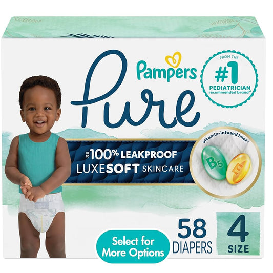 PAMPERS PREMIUM 4 58 DIAPER