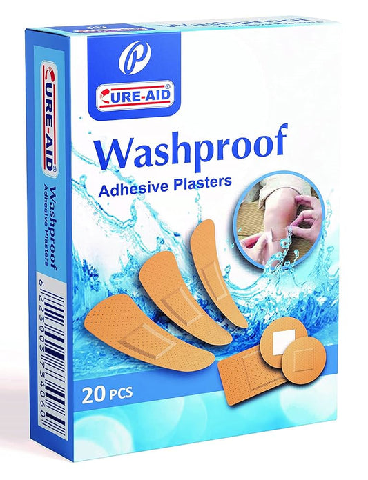 CURE AID WASHPROOF ADHESIVE PLASTERS