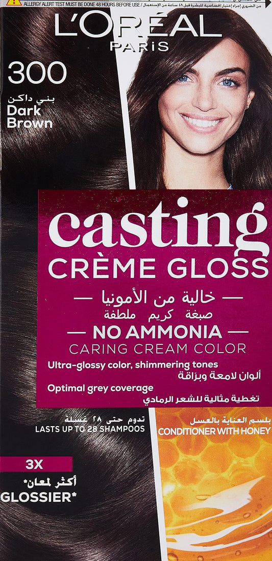 LOREAL CASTING 300 كستنائى غامق