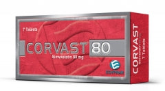 كورفاست 80 مجم 7 أقراص