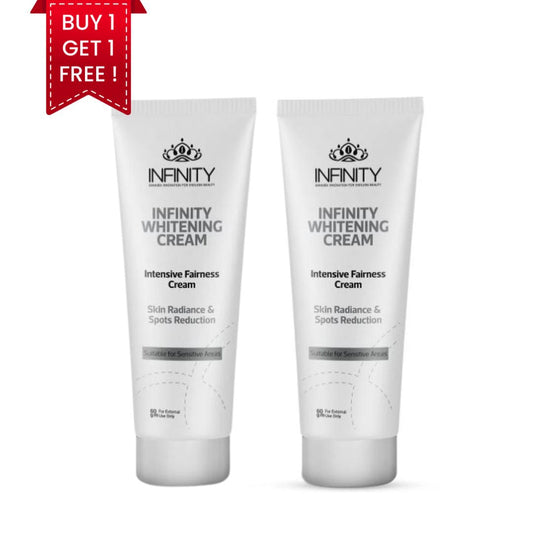 INFINITY WHITENING CR 60GM 1+1 OFFER