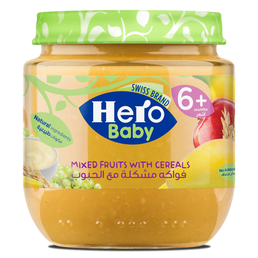 HERO BABY FRUITS AND CEREALS JAR